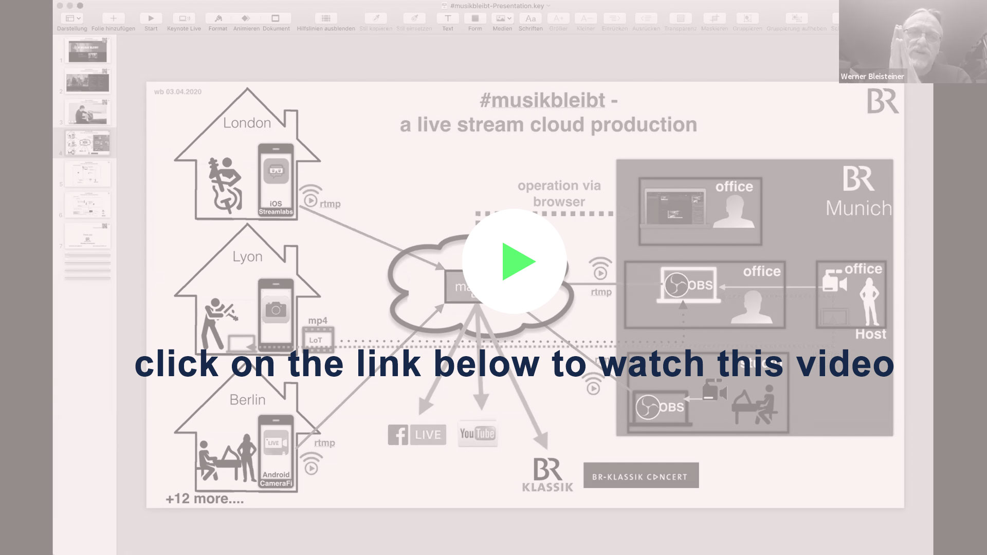 Video Snackbar Connecting