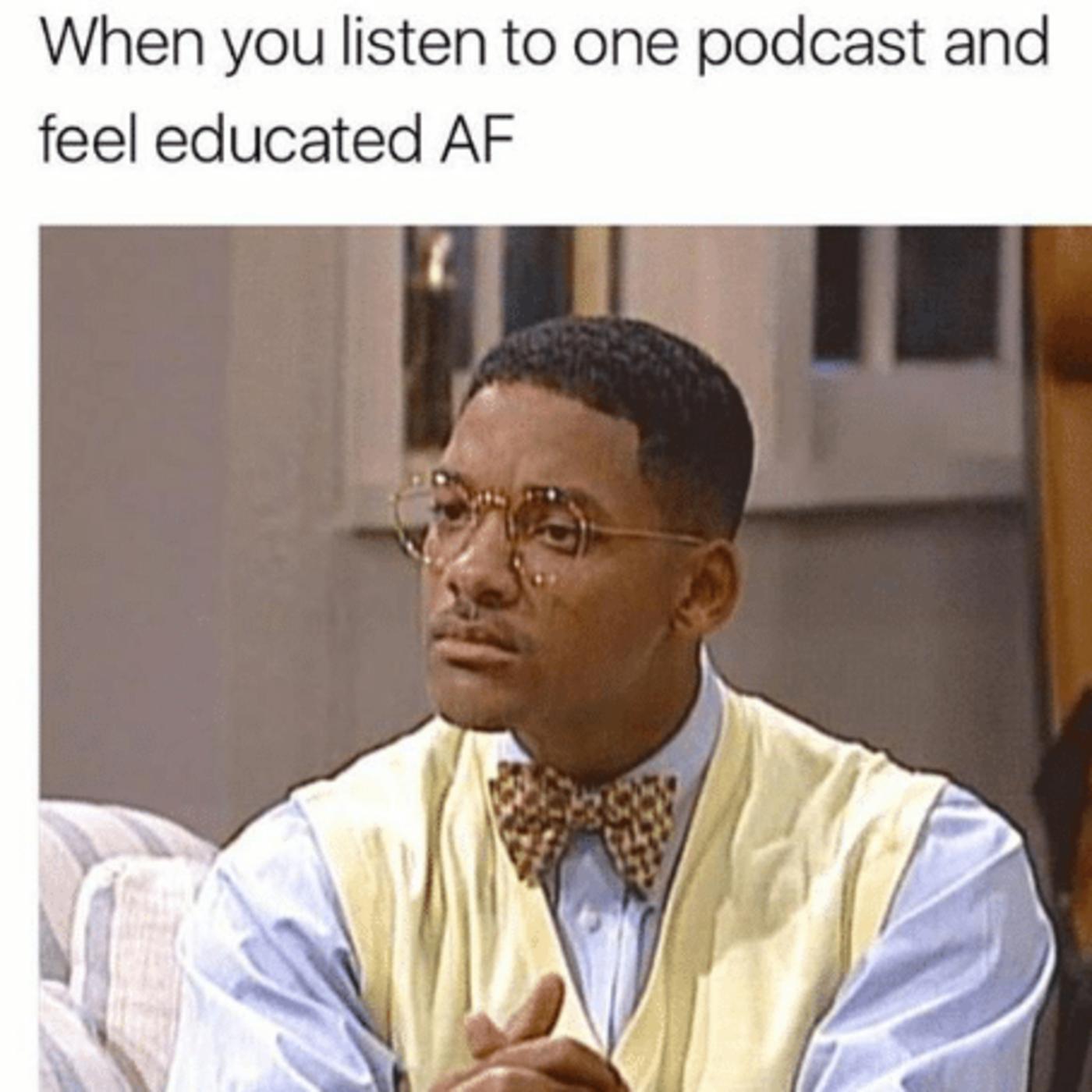 meme about podcasting