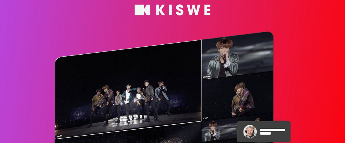 Kiswe collaborated with BTS.